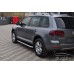 Пороги алюминиевые "New Star" для VW Touareg.